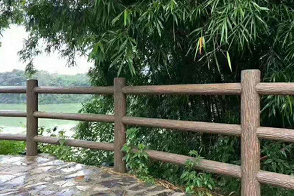 仿樹皮護(hù)欄